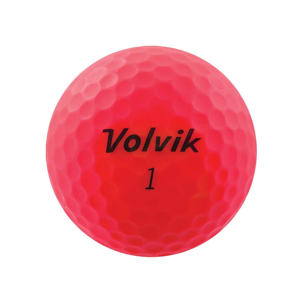Amazon.co.jp: Volvik Vivid マット仕上げ カラーゴルフボール (1